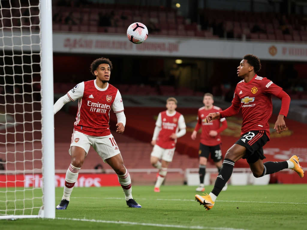 【英超】阿森纳角球战术奏效，廷伯与萨利巴联手2-0击败曼联