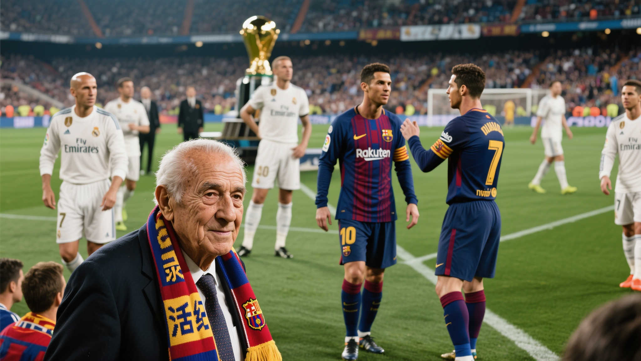 百年传奇谢幕：皇马“1号会员”塞尔吉奥·涅托先生离世